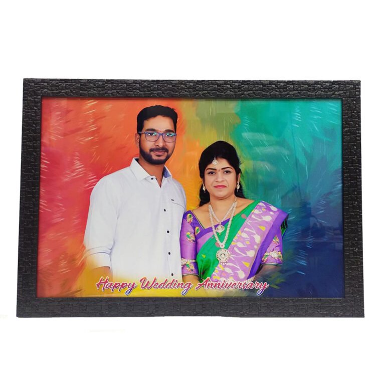 Personalized Oil Painting Photo Frame – Moments of Love