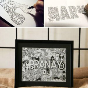 Personalized Doodle art