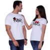 Customized T-Shirt Couple Set