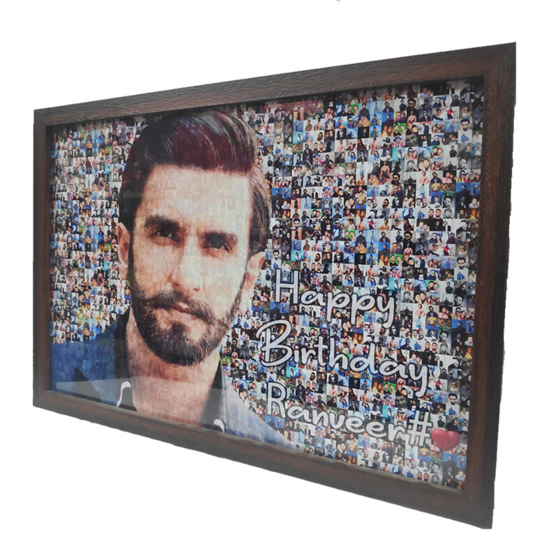 Photo Mosaic Frame Moments of Love