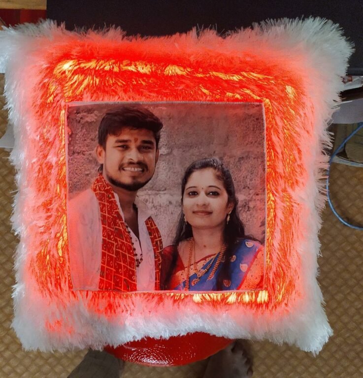 Personalised Led pillow