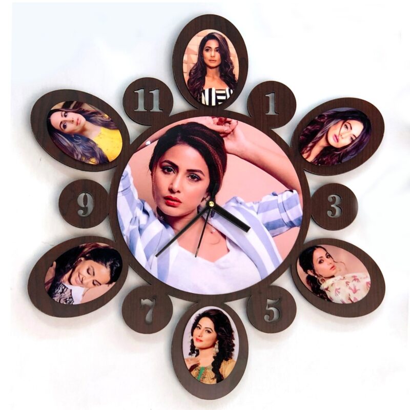 Personalised wall clock Moments of Love