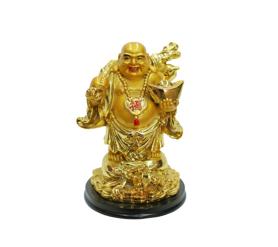 Vastu Art Vastu / Feng Shui / Laughing Buddha With Money Ingot For ...