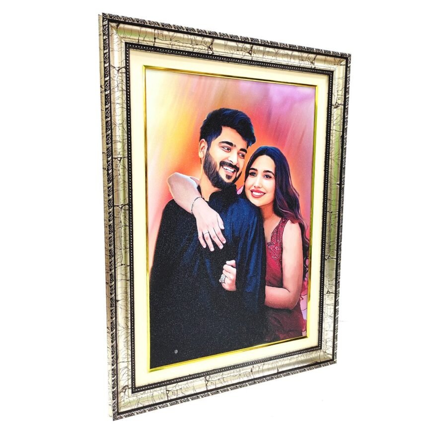 Digital oil Painting With Photo frame - Image 3