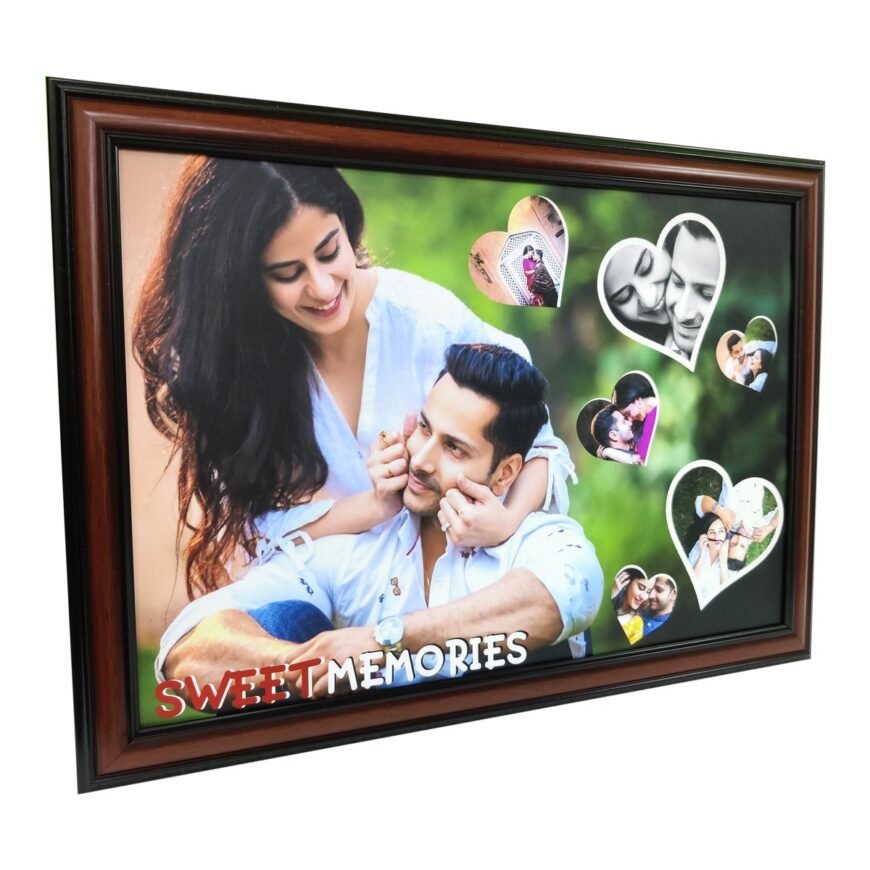 Wooden Cutting Collage Frame - Image 2