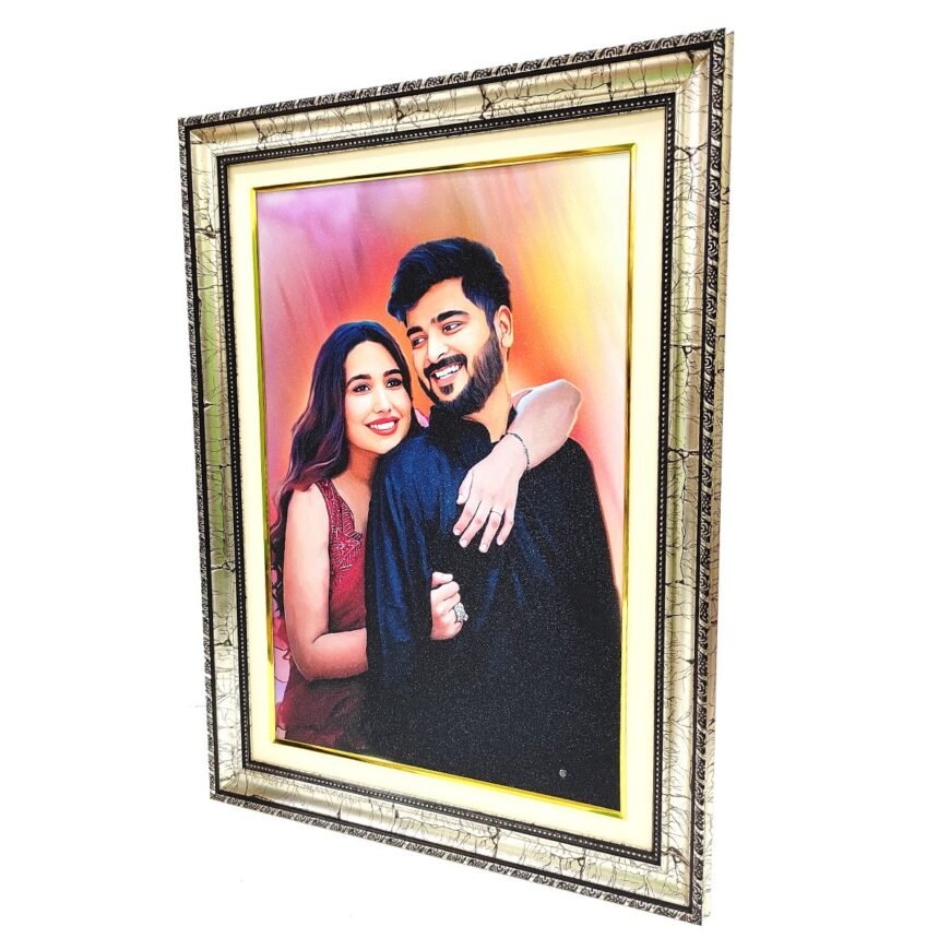Digital oil Painting With Photo frame - Image 5