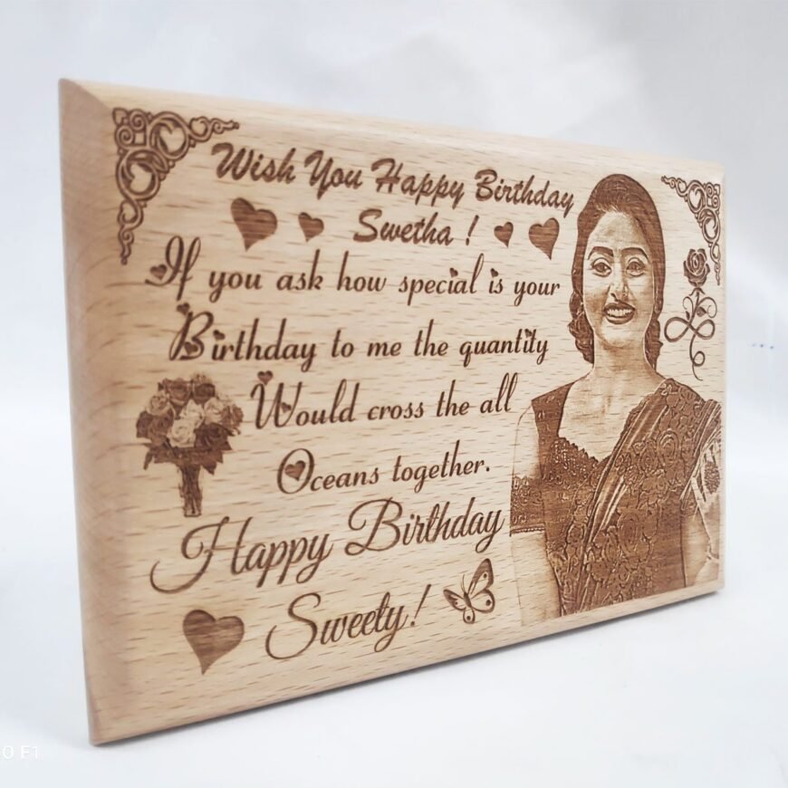Mesmerizing Customized Wooden Photo Frame - Image 2