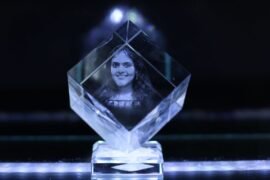 Crystal Cube Photo Crystal 6x6x6 Cute Cube 3D