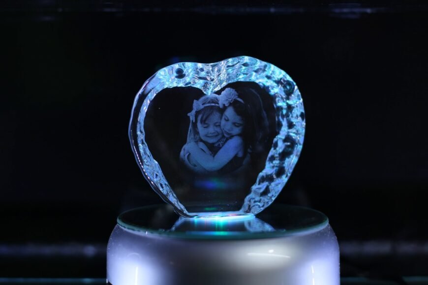 Heart Shape Ice Burg 9X8X2.5 (2D) - Image 2