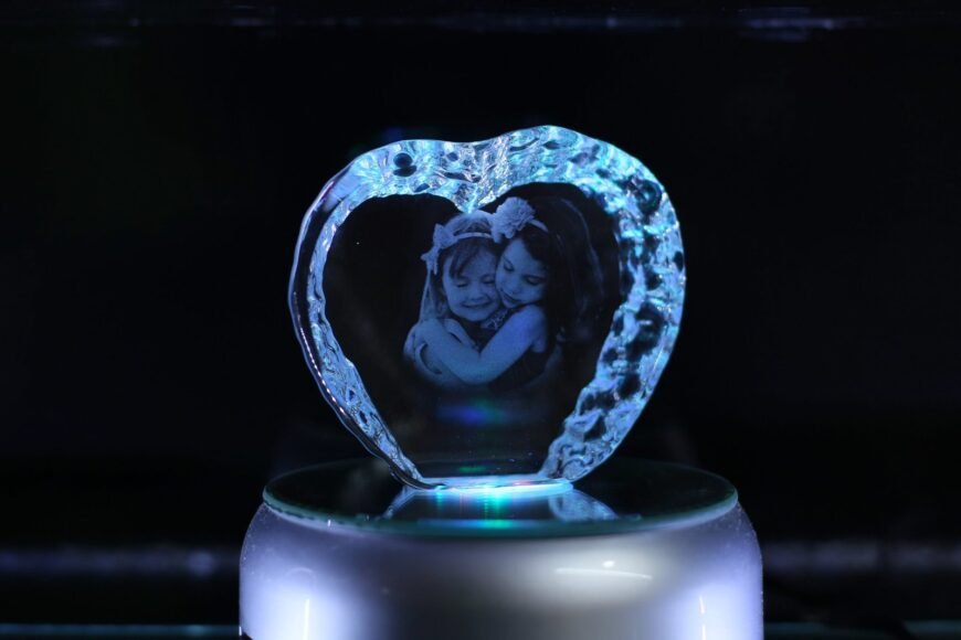 Heart Shape Ice Burg 9X8X2.5 (2D) - Image 2