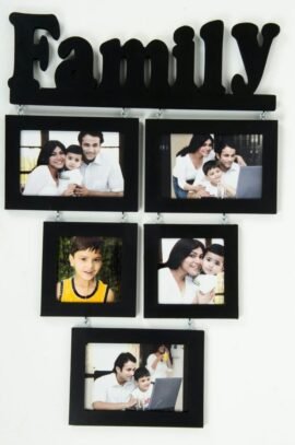 Family Wooden Photo Collage