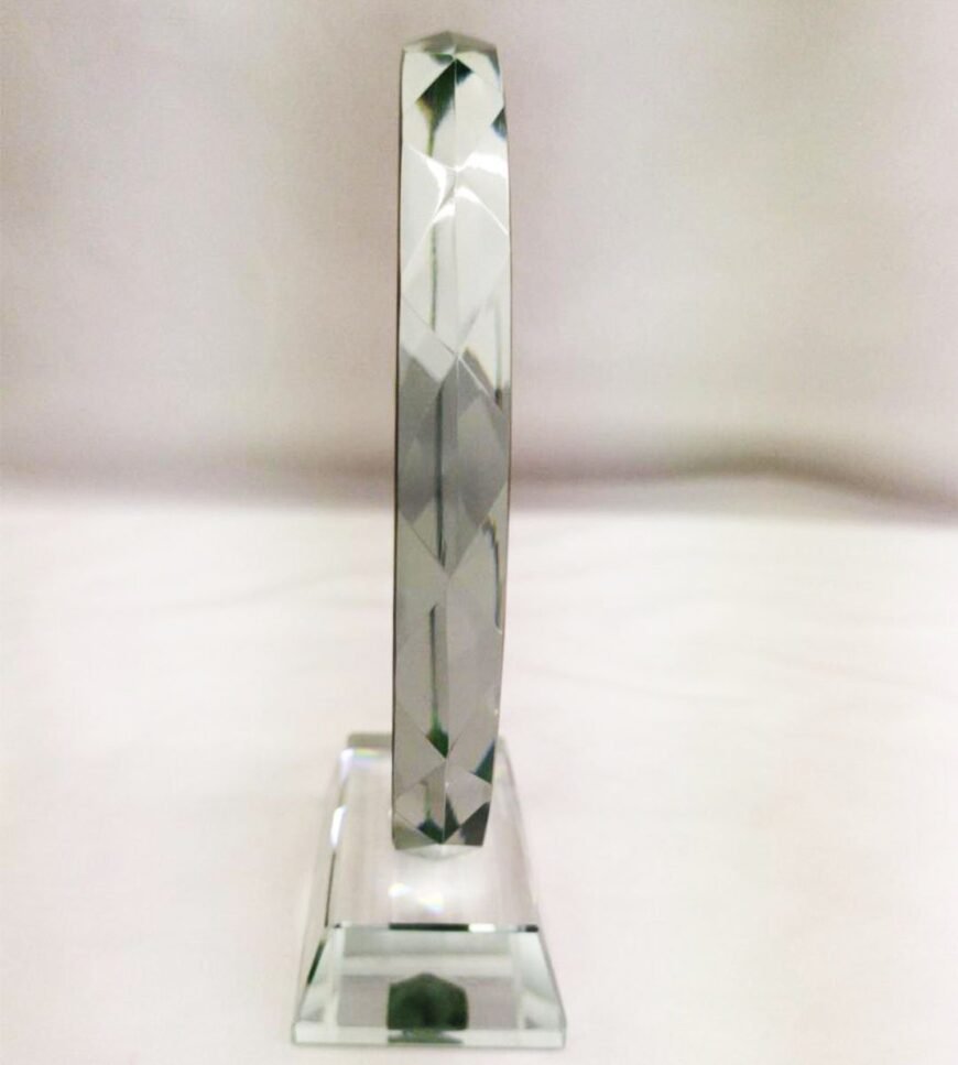 Love Personalized Crystal with Stand - Image 4