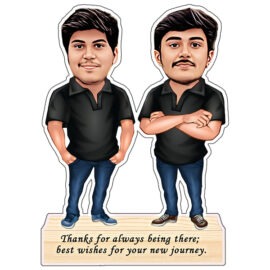 2 Men's Caricature