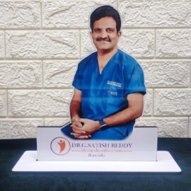 Doctor Wooden Standee Size 11x14 Inches