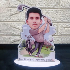 Golf caricature