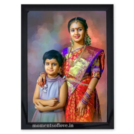 Oil Painting Photo Frame