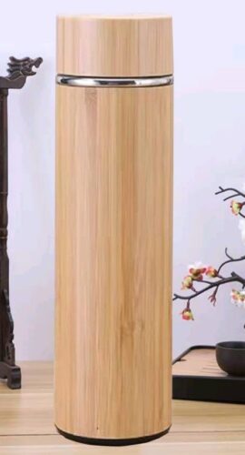 Stainless Steel Bamboo Bottle